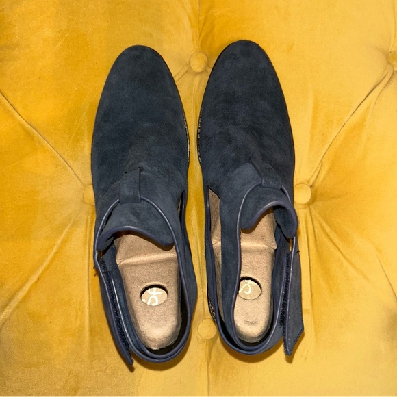 Splendid denim blue suede booties - Picture 5 of 14